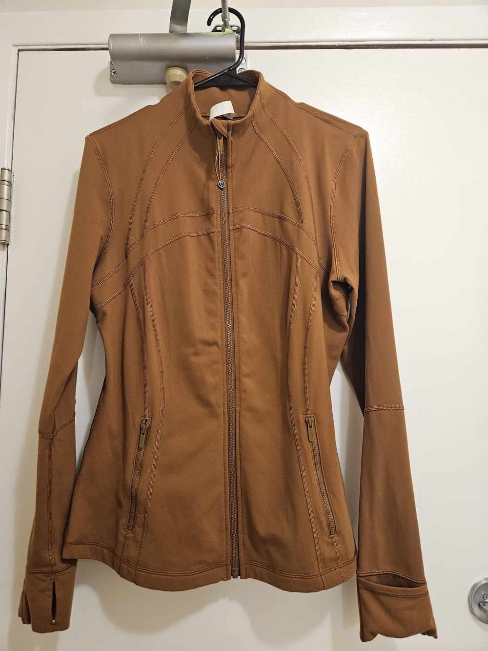 lululemon athletica Women's Camel Brown Full-Zip Utility Jacket